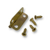 Brass hinge no.1012 by Craftworkz. Comes with screws.