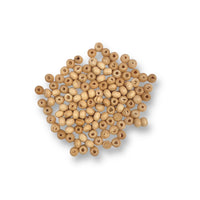 Craftworkz 4mm wooden beads in natural. Sold in packs of 100 pieces, and available in a multi coloured or single colour packs.  These 4mm wooden beads have a hole size of approximately 1mm. Some slight variation in size is norma