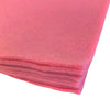 A pack of 10 felt sheets in baby pink by Craftworkz