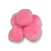 Craftworkz 20mm pom poms in Pink. Also available in a variety of single colour and multi coloured packs. These measure approximately 20mm in diameter and are sold in a 100 piece pack.