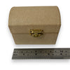 Papier Mache treasure chest with brass catch  by Craftworkz.