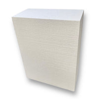 Craftworkz polystyrene block measures 30 x 40cm and is 15cm thick. Australian made.