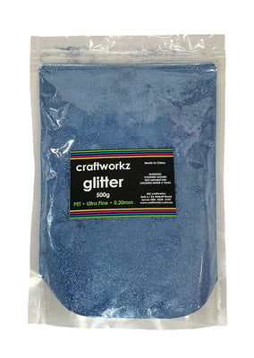 Ultra Fine Glitter 500gm - 0.2mm (1/128