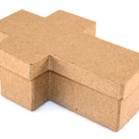Paper Mache Boxes Cross Shape