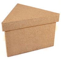 Paper Mache Boxes Triangle Shape