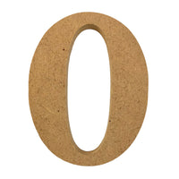 MDF Numbers 170mm x 12mm Thick
