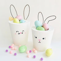 Easter craft samples using Craftworkz Pottery Plaster.
