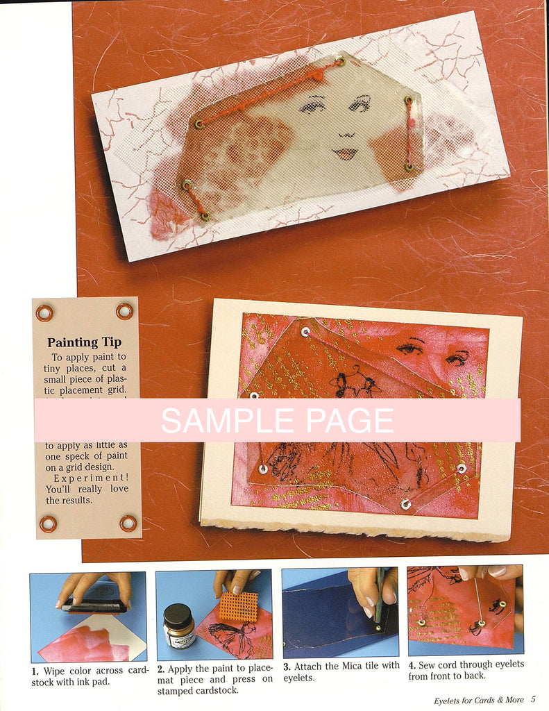 Eyelets Card Eyelets for Cards and More Book | Craftworkz
