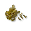 Brass hinge number 1034 complete with screws by Craftworkz