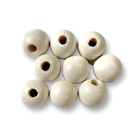 Wooden Beads Round 18mm x 100pc