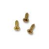 8mm brass screws by craftworkz. Countersunk Phillips head.