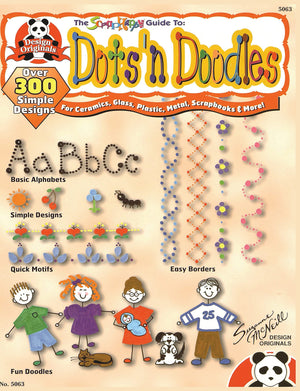 Dots 'n Doodles book. A Design Originals Publication by Suzanne McNeill. ISBN 1-57421-743-7