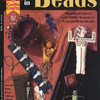 Beauty in Beads book. A Design Originals publication by Mary Harrison. Projects using seed beads and bugle beads.
