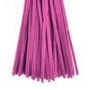 A craft room staple and sometimes referred to as pipe cleaners, Craftworkz chenille stems are available in various colour packs. Each chenille stem measures approximately 3mm in diameter and is 30cm long. This is the Dark Pink colour option.