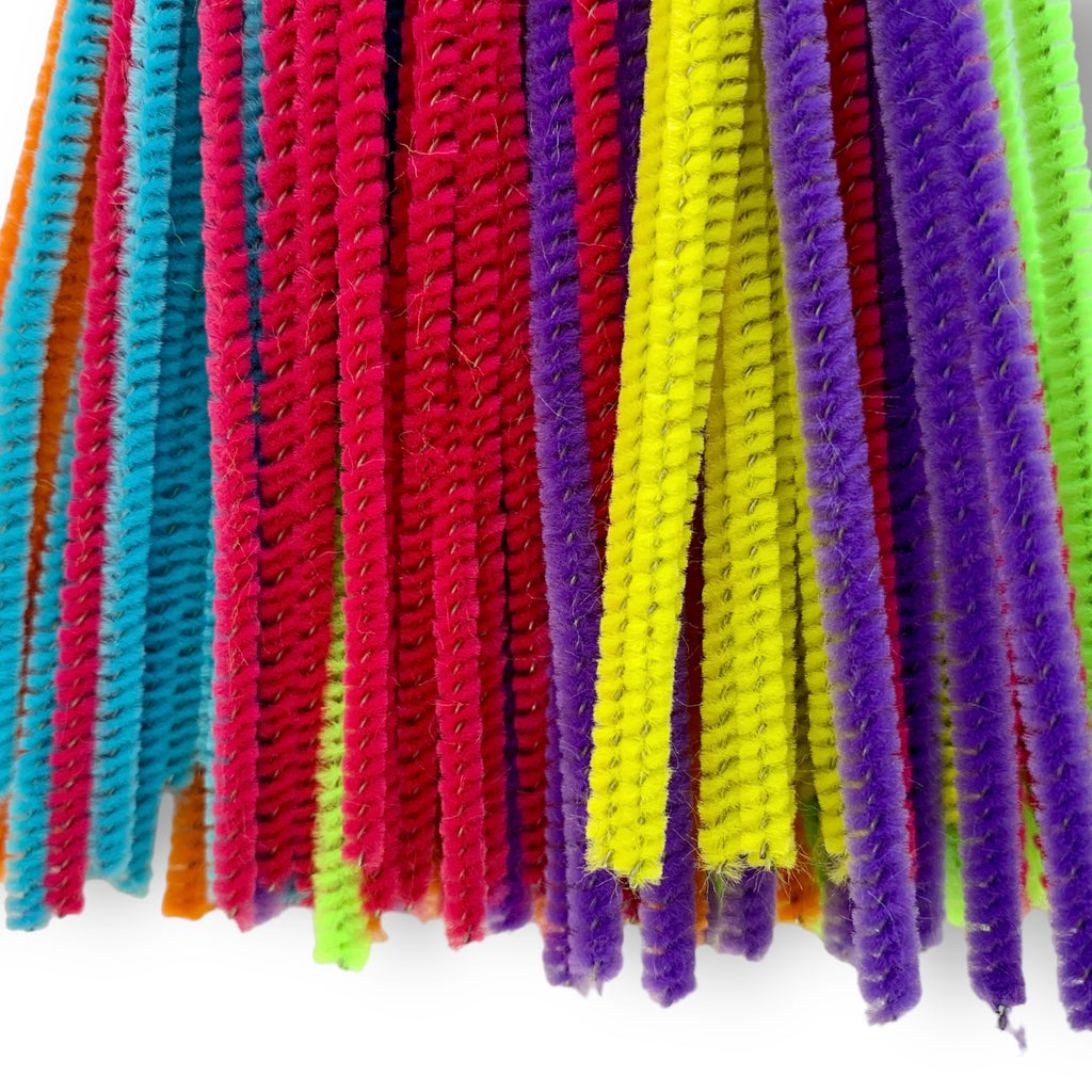 Pipe Cleaners- 100Pc. Pipe Cleaner Purple Pipe Cleaners-Chenille