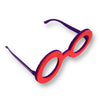 A pair of round glasses with an EVA foam front for crafting by Craftworkz