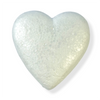 A polystyrene heart-shaped craft blank, shown on a clean white background.