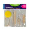 Craftworkz 8 piece pottery tool kit in a retail pack.