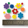 Assorted foam flower shapes by Craftworkz.