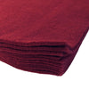 A pack of 10 felt sheets in burgundy by Craftworkz