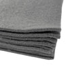 A pack of 10 felt sheets in Dark Grey by Craftworkz