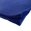 A pack of 50 felt sheets in Royal Blue by Craftworkz