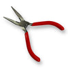 Quality jewellery pliers with a long pointed nose and serrated jaw for added grip.