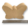 Cratworkz papier mache Butterfly shaped box comes plain, ready to be decorated with paint, glitter, rhinestones, stickers etc. Made with a matt, kraft paper finish. Perfect for collage crafts and gift giving. Available in 2 sizes.