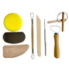8 piece pottery tool kit by Craftworkz.