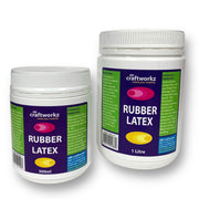 Craftworkz liquid rubber latex is available in a 500ml or 1 litre jar. Suitable for making flexible moulds from various materials such as glass, plaster, concrete, clay and ceramics.