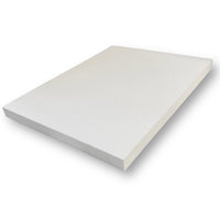 Craftworkz polystyrene sheet measures 30 x 40cm and is 25mm thick. Australian made.