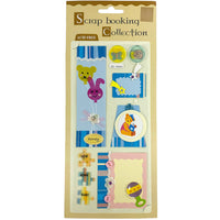 Scrapbooking Sticker & embellishments SC1604C by Craftworkz.