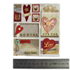 Scrapbooking Sticker & embellishments SC601B by Craftworkz.