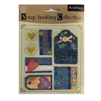 Scrapbooking Sticker & embellishments SB601C by Craftworkz.