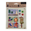 Christmas themed, 3D scrapbooking sticker & embellishments SCX602A by Craftworkz.