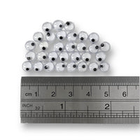 6mm glue on Joggle Eyes 100pc by Craftworkz. Sometimes referred to as wiggly eyes, these are a staple in any craft room.