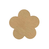 Plywood flower shape craft blank by Craftworkz.