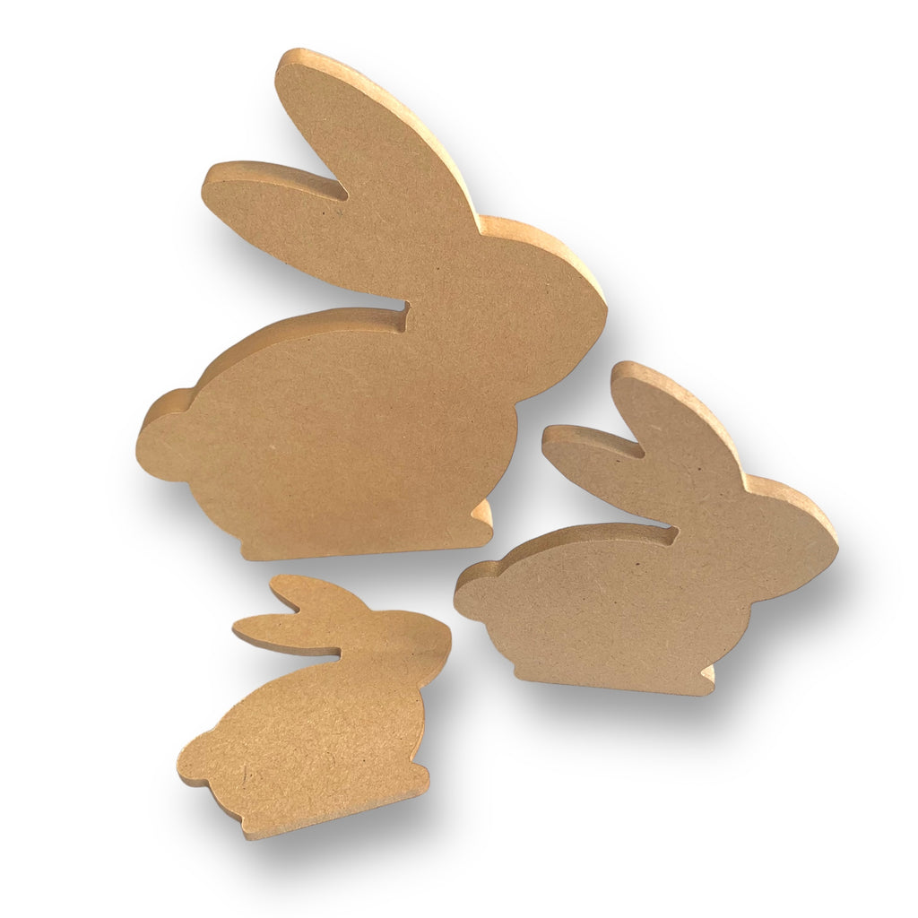 MDF Rabbit Shape | Craftworkz
