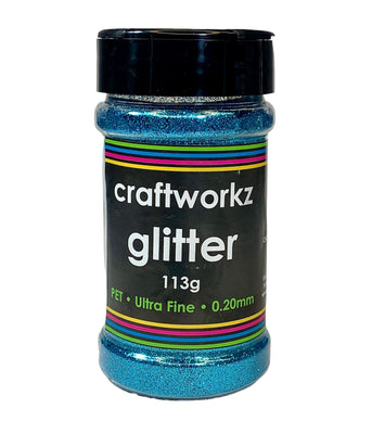 Ultra Fine Glitter 113gm Jar - 0.2mm (1/128