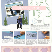 Embellish Your Scrapbook. ISBN 1574214802. A sample page from a Design Originals book for scrapbookers.