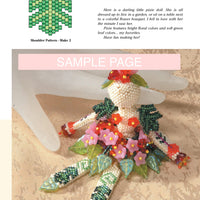 Garden of Beading book. ISBN 157421518-3. A Design originals publication. Sample page.