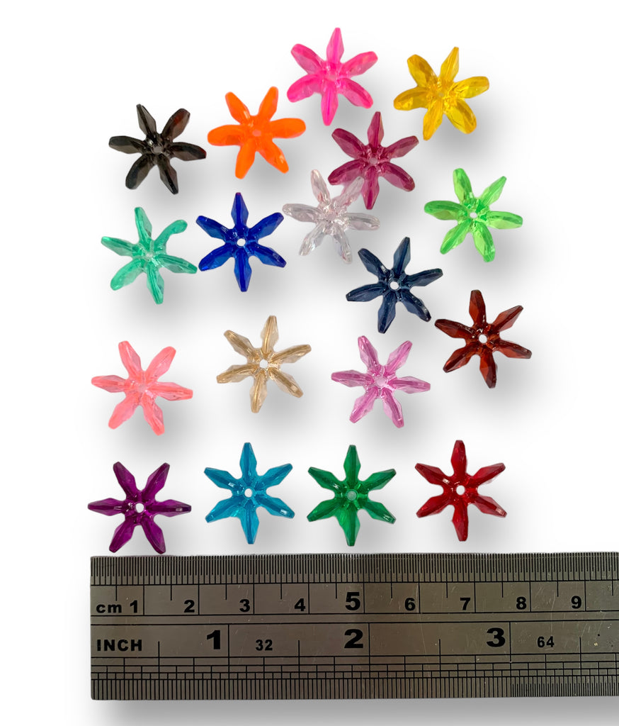 Star Plastic Beads