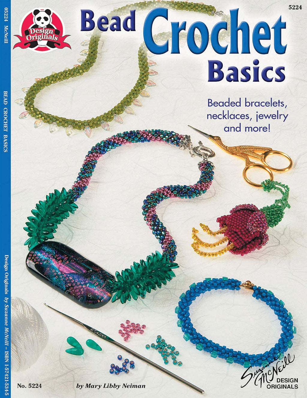 Bead Crochet Basics book. ISBN  1574215345. A Design Originals publication.