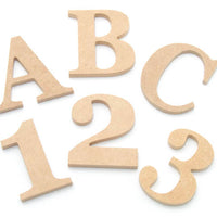 MDF Letters 170mm x 12mm Thick