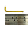 Craftworkz L-shaped brass screw hook in the 32mm size option.