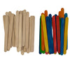 Natural craft paddle pop sticks Craftworkz