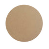 A round, blank MDF circle shape