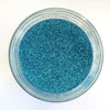 A colour sample of a bulk 1kg bag of Craftworkz ultra fine glitter in Aqua. 