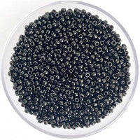 Craftworkz size 10/0 approx. 2mm glass seed beads. Available in over 30 colours.