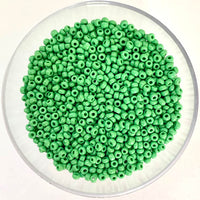 Craftworkz size 10/0 approx. 2mm glass seed beads. Available in over 30 colours.